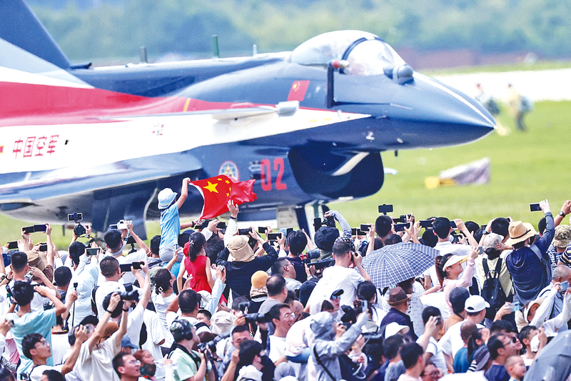 扣逼到流水啪啪长春航空展迎来首个公众日